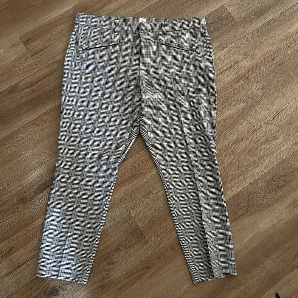 Gap Signature Skinny Ankle Plaid Pants - Picture 3 of 14